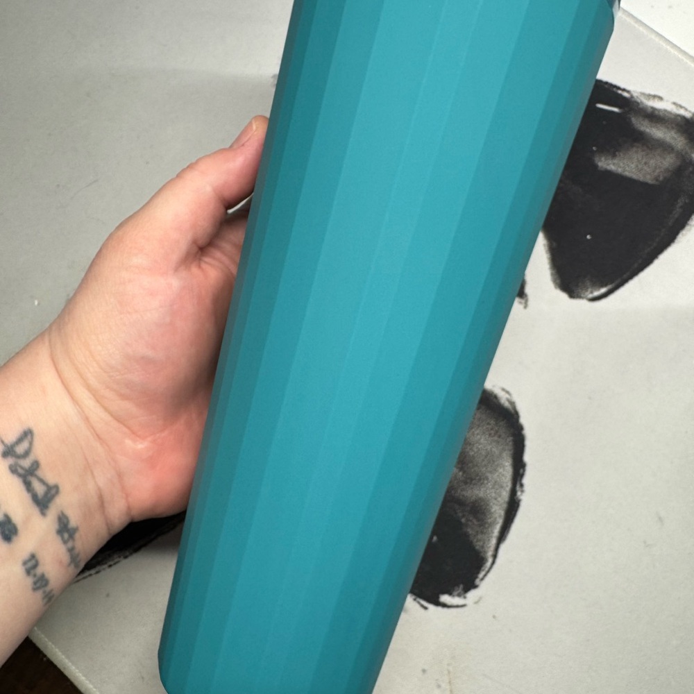 BNWT Starbucks Tumbler Matte Blue Dome Lid China Release  2022 - Picture 3 of 9